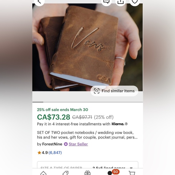 wedding vows books -new - Picture 5 of 5